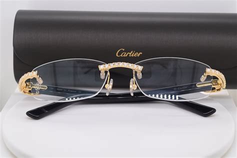 diamond cartier glasses cheap|real cartier glasses with diamonds.